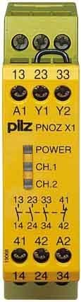 PILZ - Not-Aus-Schaltgerät 24VAC/DC 3n/o 1n/c PNOZ X1 #774300