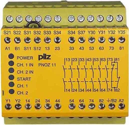 PILZ - Not-Aus-Schaltgerät 230-240AC24DC7n/o1n PNOZ 11 #774086
