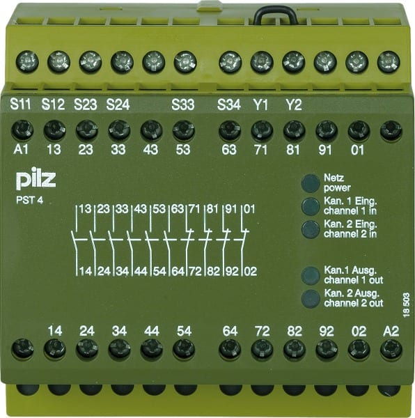 PILZ - Schutztürwächter 24VDC 6S4Ö PST 4 #720300