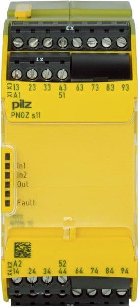 PILZ - Kontaktblock 24VDC 8 n/o 1 n/c PNOZ s11 #750111