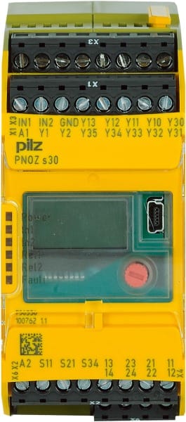 PILZ - Drehzahlwächter 24-240VACDC 2 n/o 2n PNOZ s30 #750330