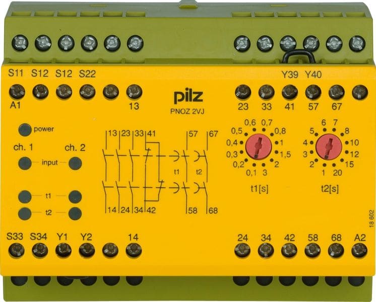 PILZ - Not-Aus-Schaltgerät 24DC 3n/o 1n/c 2n/ PNOZ 2VJ #774012
