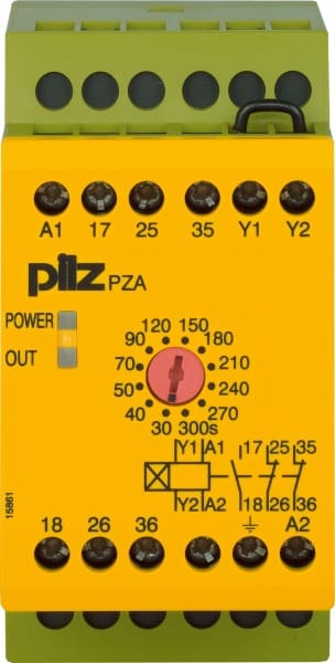 PILZ - Zeitrelais anprechverz. 230VAC 1n/o 2n/ PZA 300 #774026