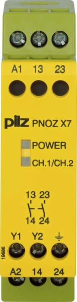 PILZ - Not-Aus-Schaltgerät 48VAC 2n/o PNOZ X7 #774049