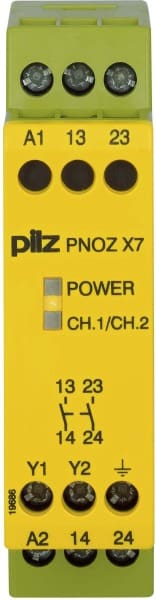PILZ - Not-Aus-Schaltgerät 230VAC 2n/o PNOZ X7 #774056