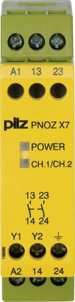 PILZ - Not-Aus-Schaltgerät 240VAC 2n/o PNOZ X7 #774057