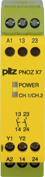 PILZ - Not-Aus-Schaltgerät 24VACDC 2n/o PNOZ X7 #774059