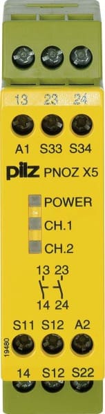 PILZ - Not-Aus-Schaltgerät 24VDC 2n/o PNOZ X5J #774323