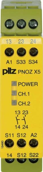 PILZ - Not-Aus-Schaltgerät 24VACDC 2n/o PNOZ X5 #774325
