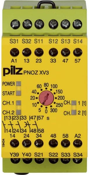 PILZ - Not-Aus-Schaltgerät 300/24DC 3n/o 2n/o PNOZ XV3 #774548