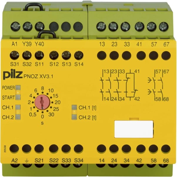 PILZ - Not-Aus-Schaltgerät 30/24-240ACDC3no PNOZ XV3.1 #774610