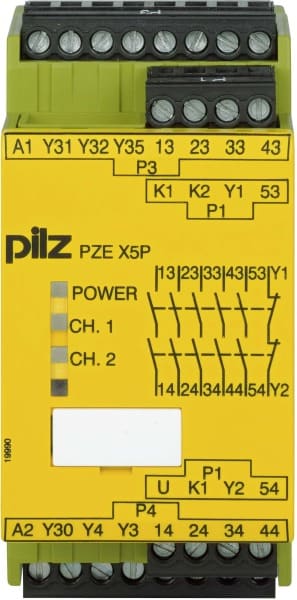 PILZ - Kontakterweiterungsblock 24VDC 5n/o 2so PZE X5P #777150