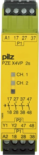 PILZ - Kontakterweiterungsblock 24VDC 4n/o  PZE X4VP 2 #777582
