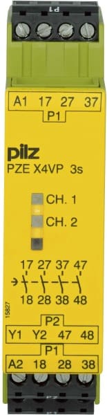 PILZ - Kontakterweiterungsblock 24VDC 4n/o  PZE X4VP 3 #777583