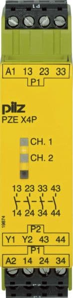 PILZ - Kontakterweiterungsblock 24VDC 4n/o PZE X4P #777585