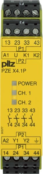 PILZ - Kontakterweiterungsblock 24-240VAC/DC PZE X4.1P #777588
