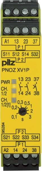 PILZ - Not-Aus-Schaltgerät 3/24VDC 2n/o 1n/o PNOZ XV1P #777601