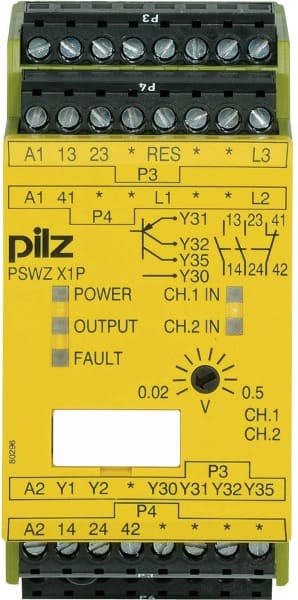 PILZ - Stillstandswächer 0,5V/24-240VACDC PSWZ X1P #777949