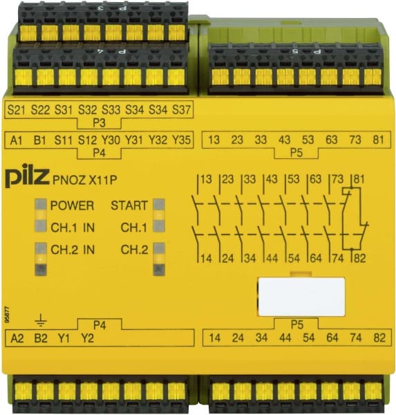 PILZ - Not-Aus-Schaltgerät 24AC24DC7n/o 1n PNOZ X11P C #787080