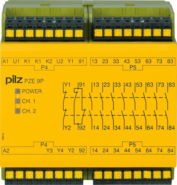 PILZ - Kontakterweiterungsblock 24VACDC 100-240 PZE 9P #787148