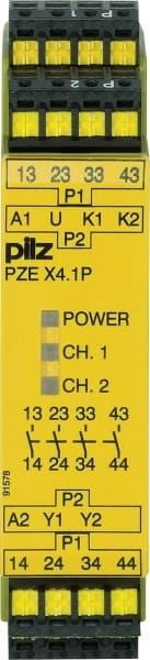 PILZ - Kontakterweiterungsblock 24VDC 4n/o PZE X4.1P C #787587
