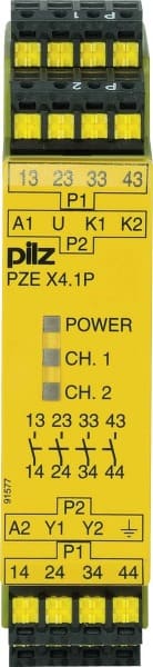 PILZ - Kontakterweiterungsblock 24-240VAC/ PZE X4.1P C #787588