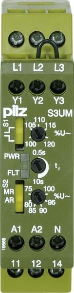 PILZ - Spannungsüberwach.relais 24VDC UM 42VAC S3UM #837240