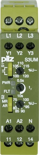 PILZ - Spannungsüberwach.relais 24VDC UM 100/110V S3UM #837250