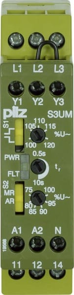 PILZ - Spannungsüberwach.relais 24VDC UM 400/440V S3UM #837270