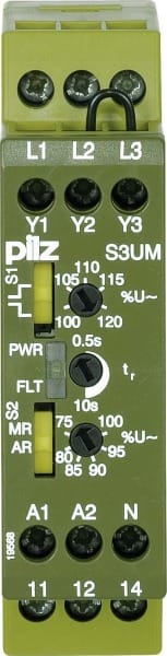 PILZ - Spannungsüberwach.relais 24VDC UM 415/460V S3UM #837280