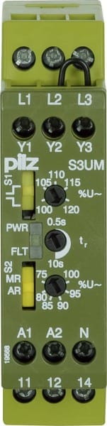 PILZ - Spannungsüberwach.relais 230VAC UM 400/440 S3UM #837370