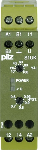 PILZ - Spannungsüberwach.relais 24VACDC 120/240VA S1UK #838000
