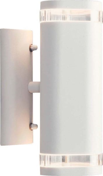 KONSTSMIDE - 2xGU10 35W 500lm 2900K IP44 Aufbau weiß B9H23,5T14,5cm