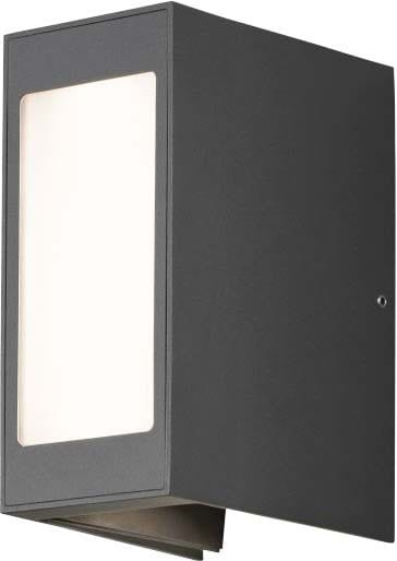 KONSTSMIDE - HPLED 2x12W 720lm 3000K IP54 Aufbau anthra. B8,2H12,8T17,2cm