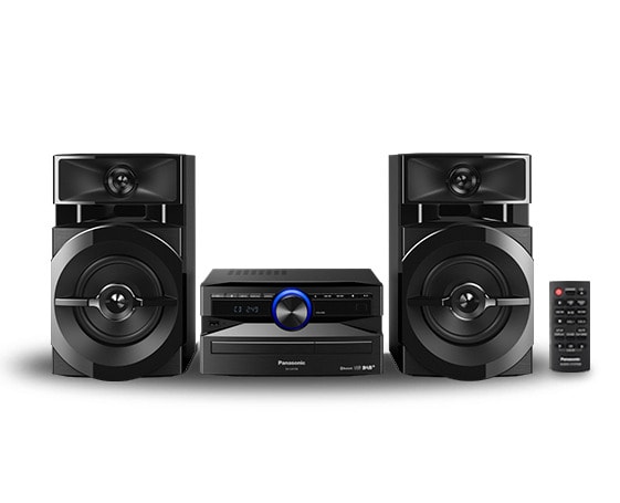 PANASONIC - Hifi-Micro-System 300W DAB+ UKW CD BT USB AUX sw