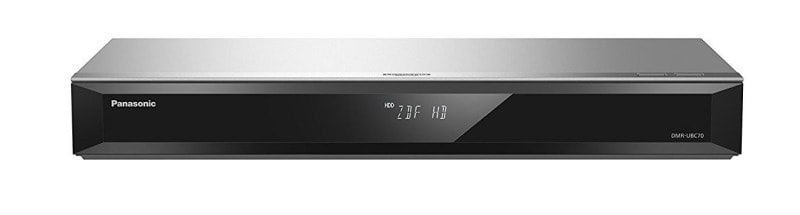 PANASONIC - UHD BlurayRecorder 2xDVB-C/T2 500GB TV>IP HiResAudio WLAN si