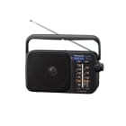 PANASONIC - Radio tragb. UKW/MW AFC LED Anzeige Netz/Batterie schwarz