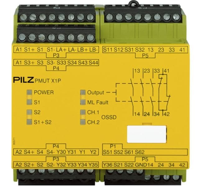PILZ - Sich.funkt.Überbrückgerät 24VDC 3n/o 1 PMUT X1P #778010