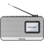 PANASONIC - Radio DAB+ 3W Farbdisp BT Uhr/Timer 8Direktwahlt Batt./Netz