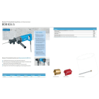BAIER - Diamant-Trockenbohrmaschine 2000W 16Nm 40-82mm Koffer