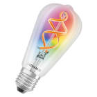 LEDVANCE - SMART+ WiFi Filament Edison RGBW 30 4.5 W/2700 K E27
