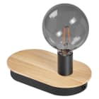LEDVANCE - Decor wood Table Touch BK WD E27