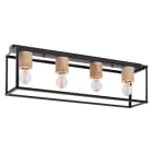 LEDVANCE - Decor Nairobi Ceiling 4XE27 black