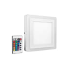 LEDVANCE - LED COLOR + WHITE Square 200mm 17W + RC