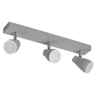 LEDVANCE - LED SPOT PEAR GREY 3 x 4.3W 2700K GU10