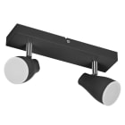 LEDVANCE - LED SPOT PEAR BLACK 2 x 4.3W 2700K GU10