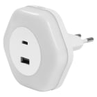 LEDVANCE - Lunetta Hexagon USB A&C 3000K White