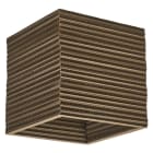 LEDVANCE - Decor Cardboard Square Ceiling E27 Brown