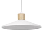 LEDVANCE - Decor Plaster Wood Pendant 320 mm E27 White