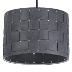 LEDVANCE - Decor Felt Weaving Pendant 280 mm E27 Dark Gray